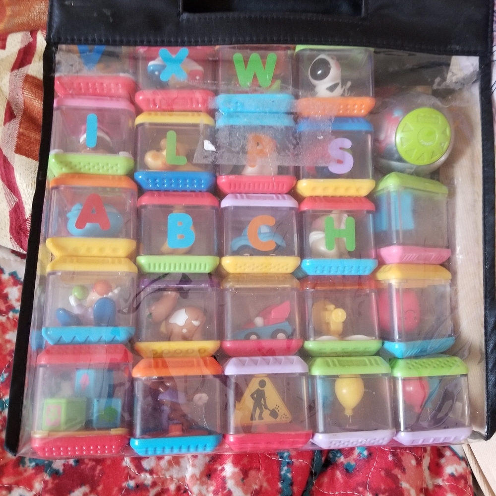 Fisher price peek a blocks